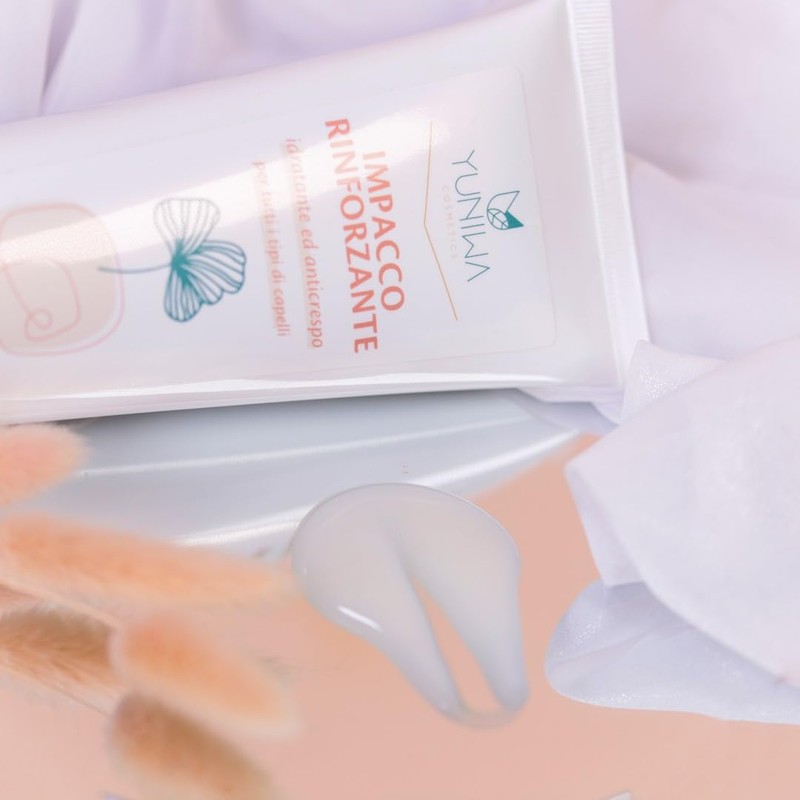 Stärkende 3-in-1-Haarkompresse mit Spirulina und Leinsamen