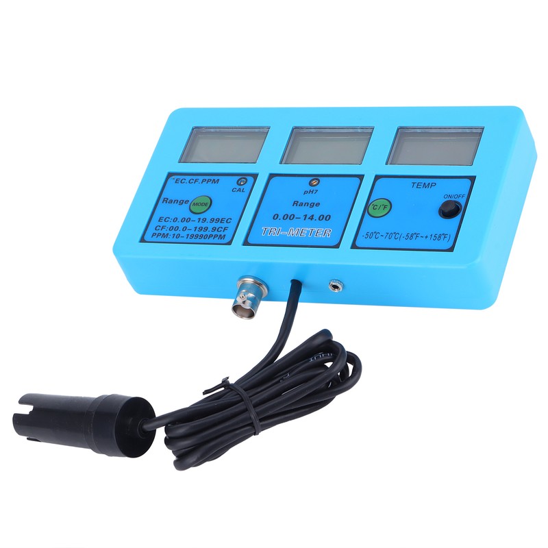 5 in 1 Multifunction PH/Temp/EC/CF/TDS Meter Water Quality Tester Detector