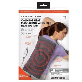 Sharper Image massaging heat pad 12x24 inch  NEW in bulk ( no retail box)