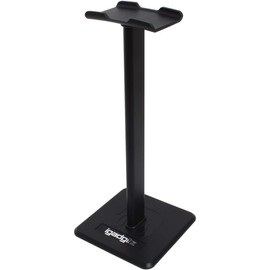 iGadgitz U6978 - Universal Headphone Stand Aluminium Alloy Headphone Holder Stand - Home, Office, Games Rooms, Bedroom & Studio - Black