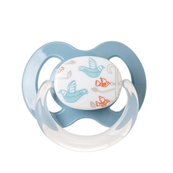 Korres Silicone Soother for 6-12 Months, 2pcs