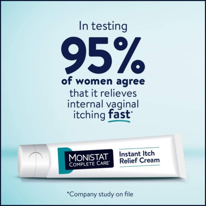 Monistat Soothing Care Itch Relief Cream, 1 Ounce Tube -4