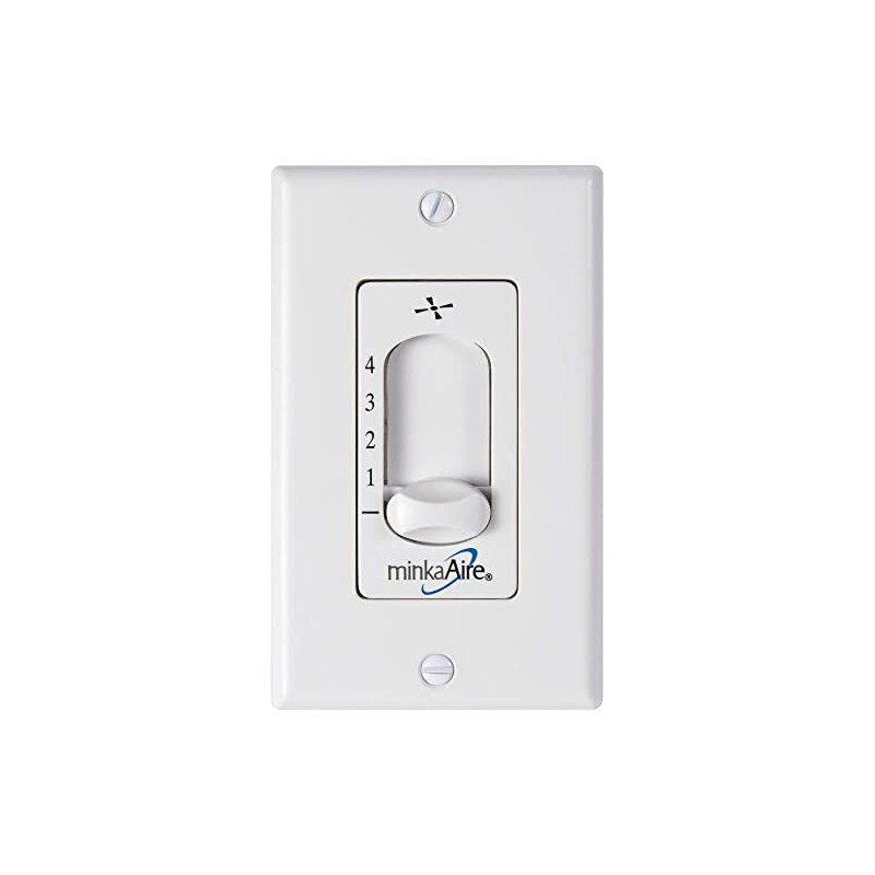 Minka-Aire WC105-WH, 4-Speed Fan Wall Control