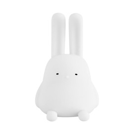 Bunny Night Light Warm Light Timed Dimmable Folding Hanging Ear Night Lamp Cute Silicone Phone Holder Bedside Lamp for Kids