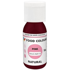 Food Colours Natural Liquid Food Colouring - Pink 18ml
