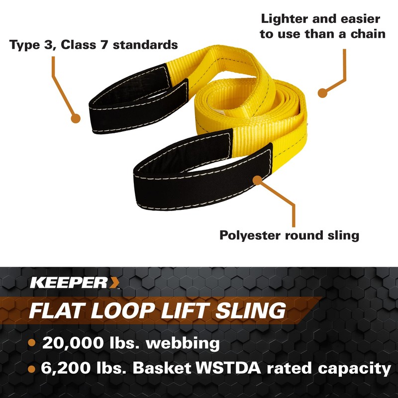 Keeper - 12’ x 2" Performance Engineered Cargo and Load