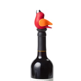 ChirpyTop Wine Pourer - Red and Orange