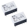 2Pcs OZ-SS-112L1 16A 12VDC Multi-Function General Purpose Relay 8Pins