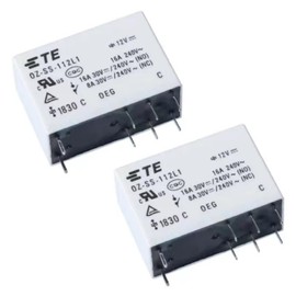 2Pcs OZ-SS-112L1 16A 12VDC Multi-Function General Purpose Relay 8Pins