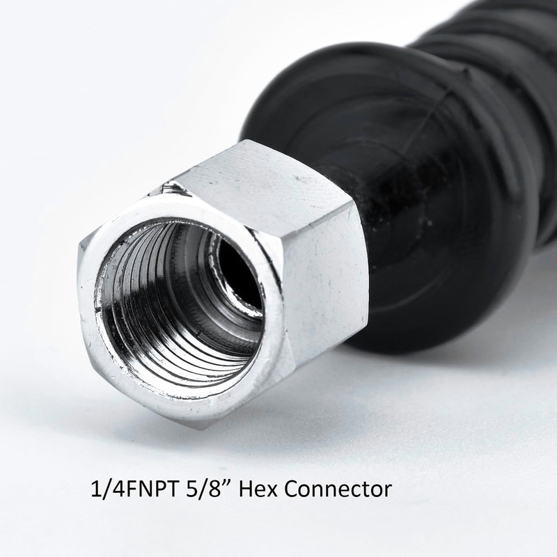 4 Pcs Dual Head Air Chuck 1/4 Inch Female NPT