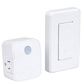Westek New Model RFK1600LC replaces RFK100LC/RFK101LC Wall Mounted Switch and Plug-in Receiver (Pack of 2)