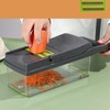 15PCS Multifunctional Food Chopper Vegetable Dicer Cutter for Home Kitchen
