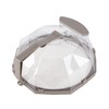 Microwave Splash Heating Cover PC Food Splatter Guard with Extension