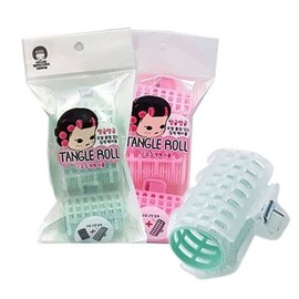 집게 헤어롤 대 3입 1P 앞머리 찍찍이 구르프 그루프-WFH04G4 Large Hair Rollers 3pcs 1P Front Hair Velcro Guruf-GRUF-WFH04G4
