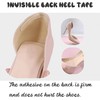 6 Sheets 24 Pcs Silicone Gel Heel Grips Heel Liners