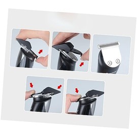 Multifunctional Hair Clippers Set USB Rechargeable Trimmer for Men Adjustable Cutting Length Cordless Design and Grooming Accessories