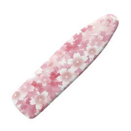 Snilety Pink Ironing Board Covers 15x54 Floral Sakura Pattern Ironing Board Accessories Easy Fit Pad-Ironing Board Cover with Ealstic Edge
