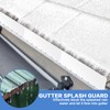 Gutter Valley Splash Guards Straight Roof Rain Diverter Roofing Gutter