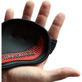MACCIAVELLI Fitness Griffpolster Griffpads für Klimmzüge, Bodybuilding, Fitness & Crosstraining - Grip Pads für maximalen Grip - DIE Alternative für Fitness Handschuhe & Trainingshandschuhe (1 Paar)