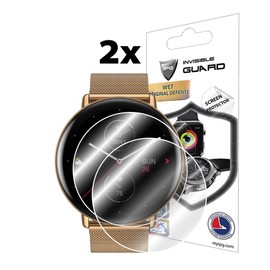 IPG for Zepp E Circle Smart Watch Screen Protector (2 Units) Invisible Ultra HD Clear Film Anti Scratch Guard-Smooth/Self-Healing/Bubble -Free