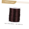 OHPHCALL 2 Rolls Crocheting Thread Durable Knitting Thread for DIY