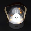 Portable Music Night Light Bedroom Desktop Cute Cartoon Lamp Three