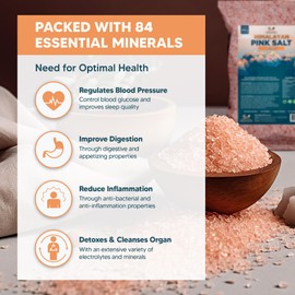 Pure Himalayan Pink Salt (Fine) 500g | 100% Natural | Premium Unrefined | Vegan | Gluten Free | Reusable Packaging for Cooking, Detoxification, Table, Bath or Sole by Pak Salt Mines®