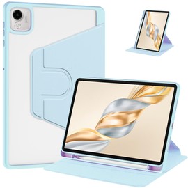 YRH for Honor Pad X9a Case 11.5 inch 2025, 360 Degree Rotating Stand Protective Cover Case for Honor Pad X9a tablet 11.5'' (Sky Blue)