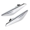 TJHSM 1 Pair Chrome Front Side Moulding Trim Finisher Replacement