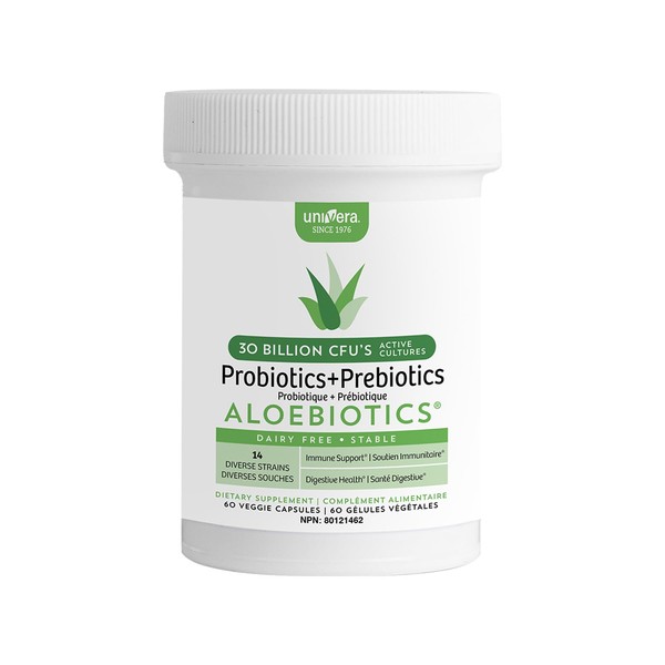 Univera Univera Aloebiotics, Probiotics and Prebiotics 30 Billion CFUs -14