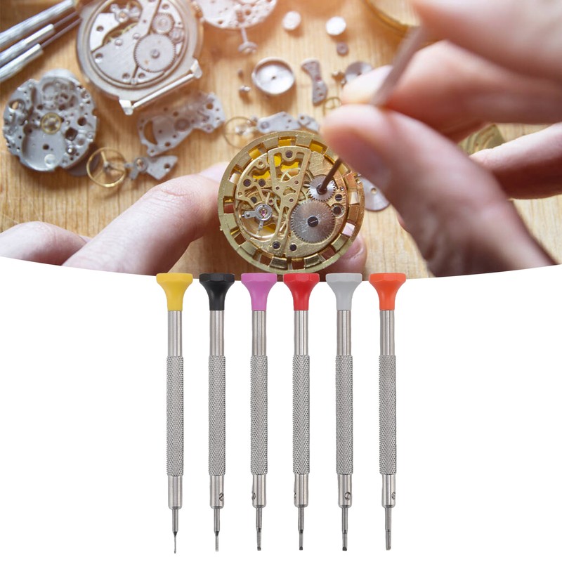Watch Screwdriver Set High Carbon Steel Skid Resistance Multifunctional Watch