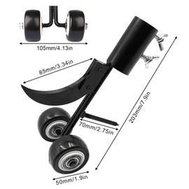 Miyobing Hook Weed Remover Tool, 2 in 1 Patio Weeding Tool with Wheels Weed Puller, Weeding tools for Garden, Weed Removing Tool without Kneeling for Cleaning between Slabs, ​Paving, Patios Lawns