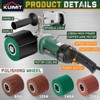 KUIMIT Burnishing Polishing Machine,1400W 110V Handheld Electric Sander Polisher with