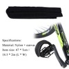 1 par de correa fija para bicicleta, antideslizante, doble calcomanía,