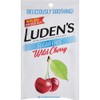 Luden's Soothing Throat Drops, Sugar Free Wild Cherry, 25 ct