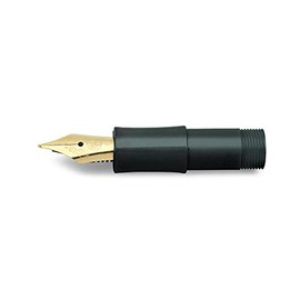 Kaweco, Classic Front Part Green with Spare Nib Gold B, Mouthpiece, Green/Gold with Thread, Filling Nib Width, 10001073