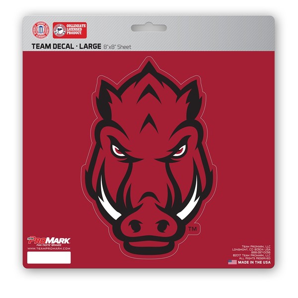 FANMATS 62633 Arkansas Razorbacks Large Decal Sticker