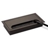 LIKERAINY Cable Bushing Desk Table Grommets 80x 160mm Cable Outlet