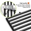 Hongso 7638 17.5" Polished Porcelain Cast Iron Grill Grates Replacement