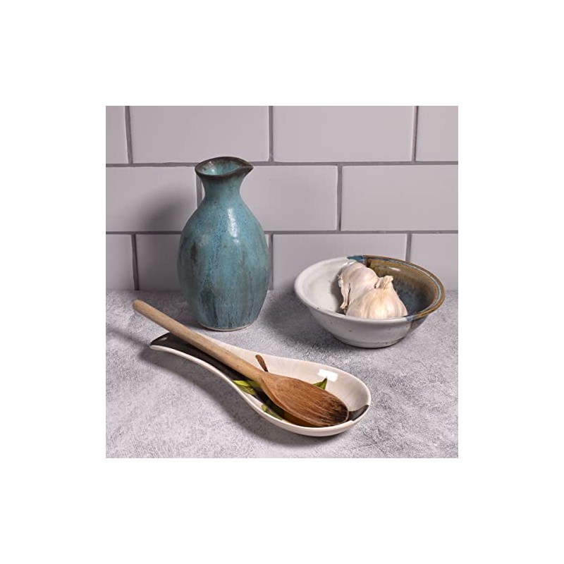 Bamboo Table Lemon Branch Spoon Rest, Made of Eco-Friendly Bamboo