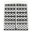 HECASA Radiator Cover + White Grille Compatible with 1987-2006 Yamaha