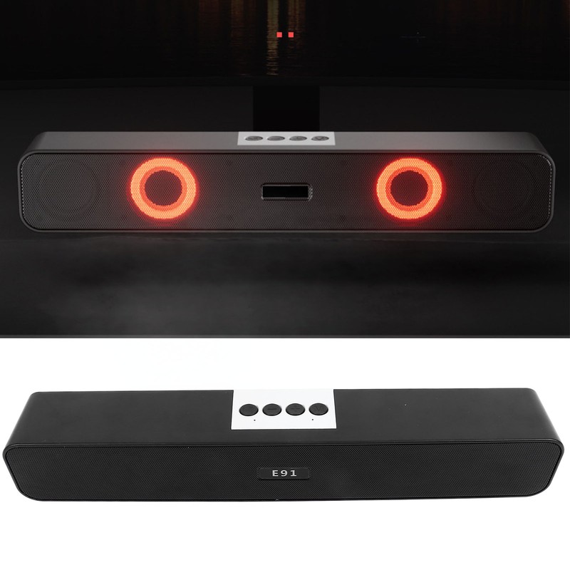 Computer Bluetooth Speaker Stereo High Volume Stainless Steel Portable Speaker