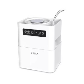 XASLA NEW Xasla Brand Digital Display 5L Top Fill Evaporative No-Mist Humidifier