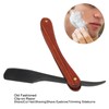Old Fashioned Folding Barber Straight Edge Razor Rosewood Men's Shaving