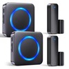 Door Chime, Satisure Wireless Door Sensor Chime When Door Opens,