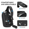 BANGE Fashion Sling Bag, Waterproof Shoulder bag, Crossbody Backpack for
