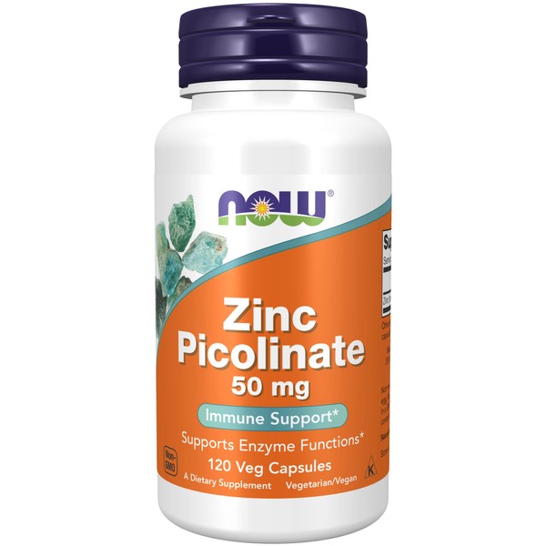 Now Brand, Now Zinc Picolinate 50Mg, 120 Count