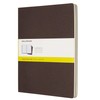 Moleskine CH022P2 X-Large Squared Cahier Journal - Coffee Brown (Pack