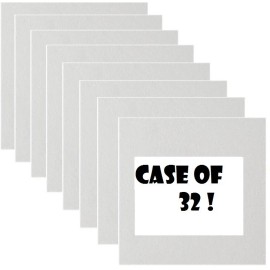 USG 4290 12" x 12" Custom White Smooth Tongue In Groove Ceiling Tiles - 32 Pack