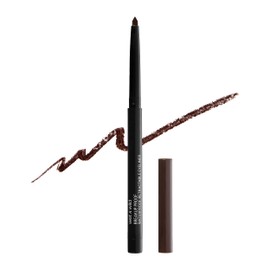 wet n wild Mega Last Breakup Proof Waterproof Retractable Gel Eyeliner - Ultra Pigmented 16-Hour Long Wear, Smudge Proof Satin Finish Formula, Cruelty-Free & Vegan - Dark Brown